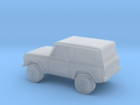 1/87 1966-77 Ford Bronco in Clear Ultra Fine Detail Plastic