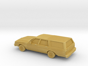 1/87 1982-85 Chevrolet Caprice Classic Station Wag in Tan Fine Detail Plastic