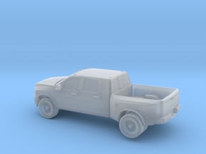 1/64 2010 Dodge Ram 3500 Dually in Clear Ultra Fine Detail Plastic