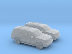 1/160 2X 2001-06 Cadillac Escalade in Clear Ultra Fine Detail Plastic