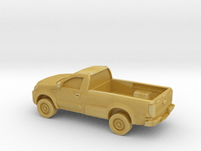1/87 2015 Toyota Hilux Single Cab in Tan Fine Detail Plastic