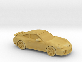 1/87 2010 Porsche 911 GT2 in Tan Fine Detail Plastic