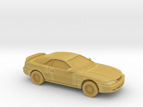 1/87 1994-98 Ford Mustang Convertible in Tan Fine Detail Plastic