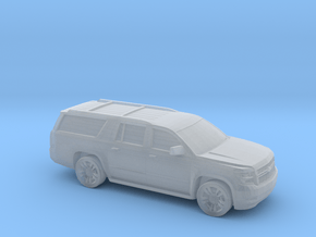 1/64 2015 Chevrolet Suburban in Clear Ultra Fine Detail Plastic