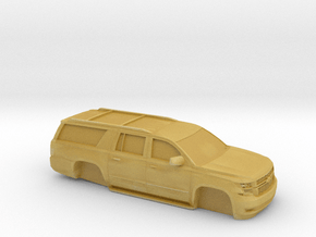 1/64 2015 Chevrolet Suburban Without Tire's in Tan Fine Detail Plastic
