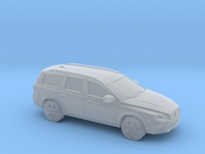 1/87 2015 Volvo XC 70 in Clear Ultra Fine Detail Plastic