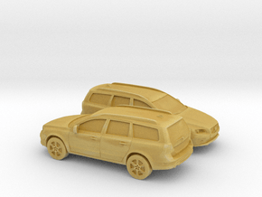 1/148 2X 2015 Volvo XC 70 in Tan Fine Detail Plastic