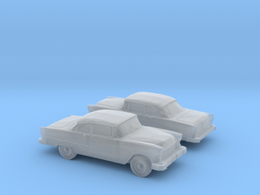 1/120 2X Chevy Belair in Clear Ultra Fine Detail Plastic