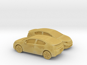 1/148 2X 2013 Chevrolet Volt in Tan Fine Detail Plastic