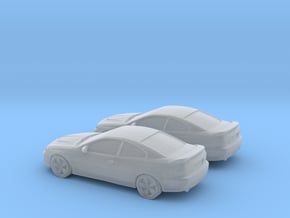 1/144 2X 2006 Pontiac GT in Clear Ultra Fine Detail Plastic