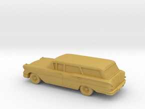 1/87 1958 Chevrolet Nomad in Tan Fine Detail Plastic