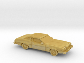 1/87 1974-76 Ford Elite in Tan Fine Detail Plastic