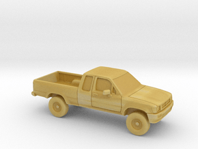 1/87 1988-97 Toyota Hilux in Tan Fine Detail Plastic