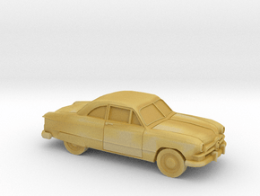 1/87 1950 Ford Fordor Coupe in Tan Fine Detail Plastic