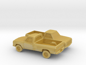 1/160 2X  1979 Dodge D-200 in Tan Fine Detail Plastic