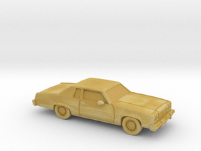 1/43 1977 Oldsmobile Delta 88 Coupe in Tan Fine Detail Plastic