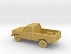 1/87 1983-88 Ford Ranger Reg Cab in Tan Fine Detail Plastic
