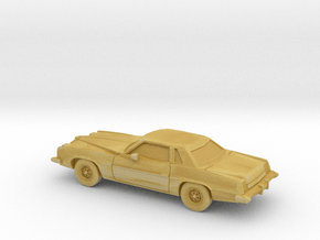 1/87 1973-75 Pontiac Grand Prix in Tan Fine Detail Plastic