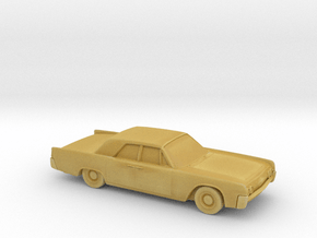 1/120 1962 Lincoln Continental Sedan in Tan Fine Detail Plastic