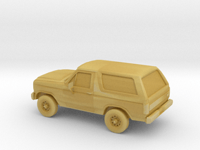 1/100 1984 Ford Bronco in Tan Fine Detail Plastic
