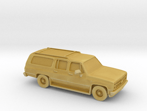 1/100 1986 Chevrolet Suburban in Tan Fine Detail Plastic