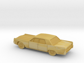 1/87 1965 Lincoln Continental Sedan in Tan Fine Detail Plastic