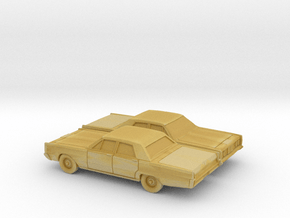 1/160 2X  1965 Mercury Monterey Sedan in Tan Fine Detail Plastic