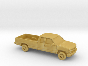 1/87 1994 Chevrolet Silverado Ext. Cab Long Be in Tan Fine Detail Plastic