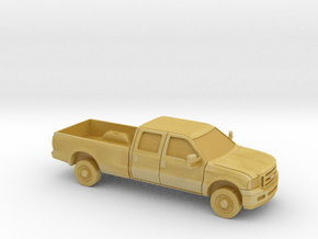 1/87 2005 Ford F 350  Crew Cab Long Bed in Tan Fine Detail Plastic