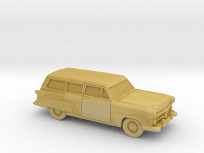 1/87 1952 Ford Crestline Ranch Wagon in Tan Fine Detail Plastic