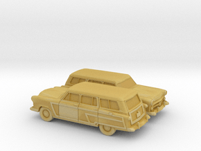 1/160 2X 1952 Ford Crestline Country Squire  in Tan Fine Detail Plastic