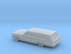 1/87 1963 Chevrolet Impala Station Wagon in Clear Ultra Fine Detail Plastic