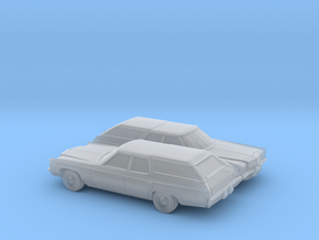 1/160 2X 1972 Impala Kingswood Station Wagon in Clear Ultra Fine Detail Plastic