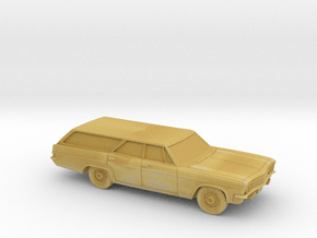 1/87 1965 Chevrolet BelAir Station Wagon in Tan Fine Detail Plastic
