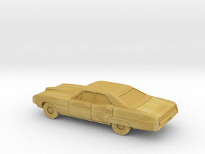 1/64 1968 Pontiac Bonneville Sedan in Tan Fine Detail Plastic