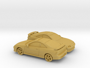 1/160 2X 1996 Acura Integra Type R in Tan Fine Detail Plastic