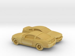 1/160 2X  2007 Ford Mustang Stock Version in Tan Fine Detail Plastic