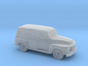 1/87 1948-50 Ford F 1 Panel Truck in Clear Ultra Fine Detail Plastic