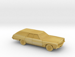 1/64 1971 Chevrolet Impala Kingswood Station Wagon in Tan Fine Detail Plastic