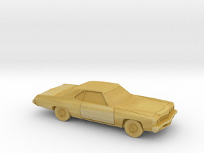 1/64 1973 Chevrolet Impala Sport Coupe in Tan Fine Detail Plastic