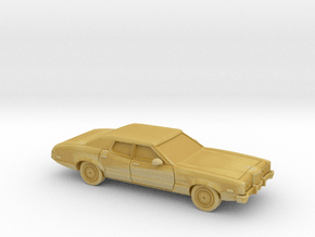 1/64 1972 Mercury Montego Sedan in Tan Fine Detail Plastic