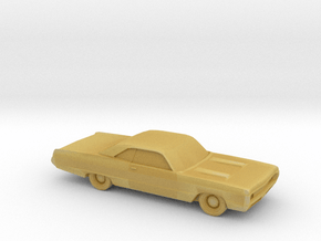 1/64 1970 Plymouth Fury Coupe in Tan Fine Detail Plastic