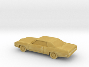 1/87 1971/72 Ford LTD Coupe in Tan Fine Detail Plastic