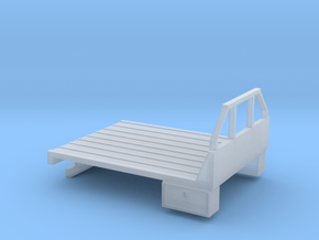 1/64  Flatbed for Dually PickUps in Clear Ultra Fine Detail Plastic