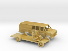 1/87 1975-91 Ford E Series Ext. Delivery Kit in Tan Fine Detail Plastic