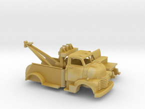 1/160 1949 Chevy COE TowTruck Kit in Tan Fine Detail Plastic