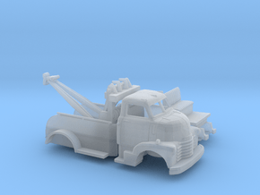 1/160 1949 Chevy COE TowTruck Kit in Clear Ultra Fine Detail Plastic