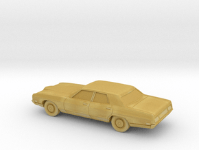 1/64 1971 Ford LTD Sedan in Tan Fine Detail Plastic