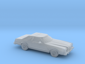 1/120 1X 1977 Ford Thunderbird in Clear Ultra Fine Detail Plastic