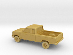 1/64 1989-92 Ford Ranger Ext. Cab in Tan Fine Detail Plastic